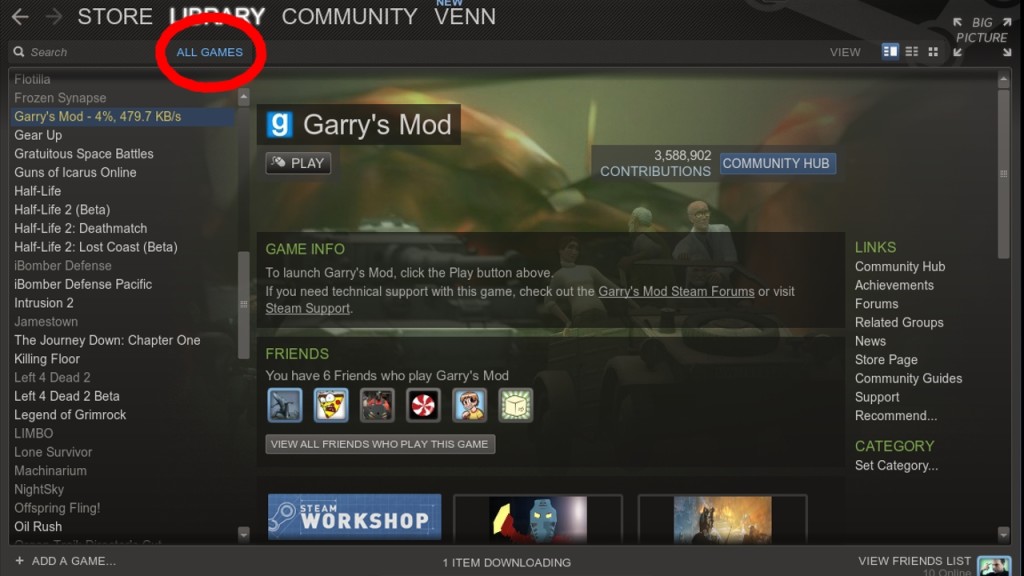 Garry Mod Steam Download