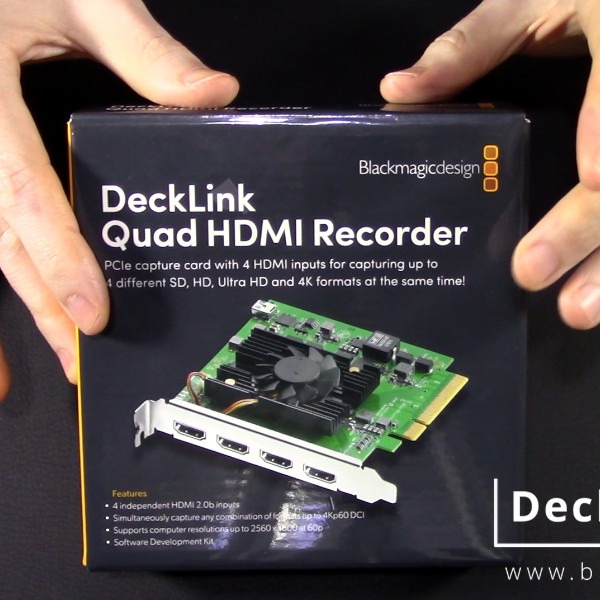 DeckLink Quad 4K 60 HDMI Recorder On LINUX – Linux Game Cast