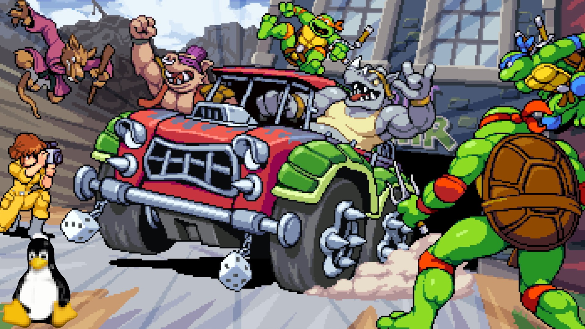 Teenage mutant ninja turtles shredder s revenge стим фото 43